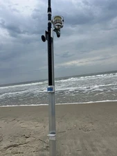 fishing rod Holder For Surf Beach / Sand Spike