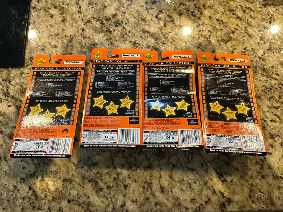 4  Matchbox Star Car Collection Happy Days Brady Bunch Knight Rider Magnum PI - Image 2 of 2