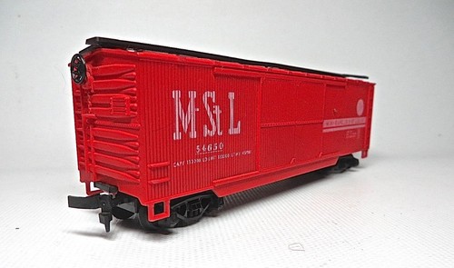 AHM/Rocco M&StL 4 Door "Wood Sided" Box Car Original Box Low Shipping - Picture 3 of 6