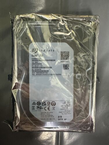 Seagate Exos 7E8 8TB 7200RPM SATA 6.0GB/s 256MB 3.5" Hard Drive - ST8000NM000A