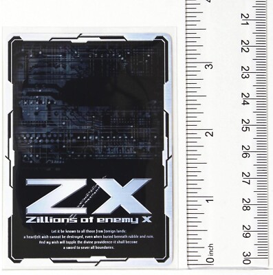 Z/X Zillions of Enemy X Holo Card TCG B01-047 R Rian of