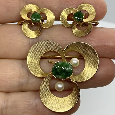 CONNEMARA MARBLE ブローチ 1920's Connemara Marble Brooch（1920年代 コネマラマーブル