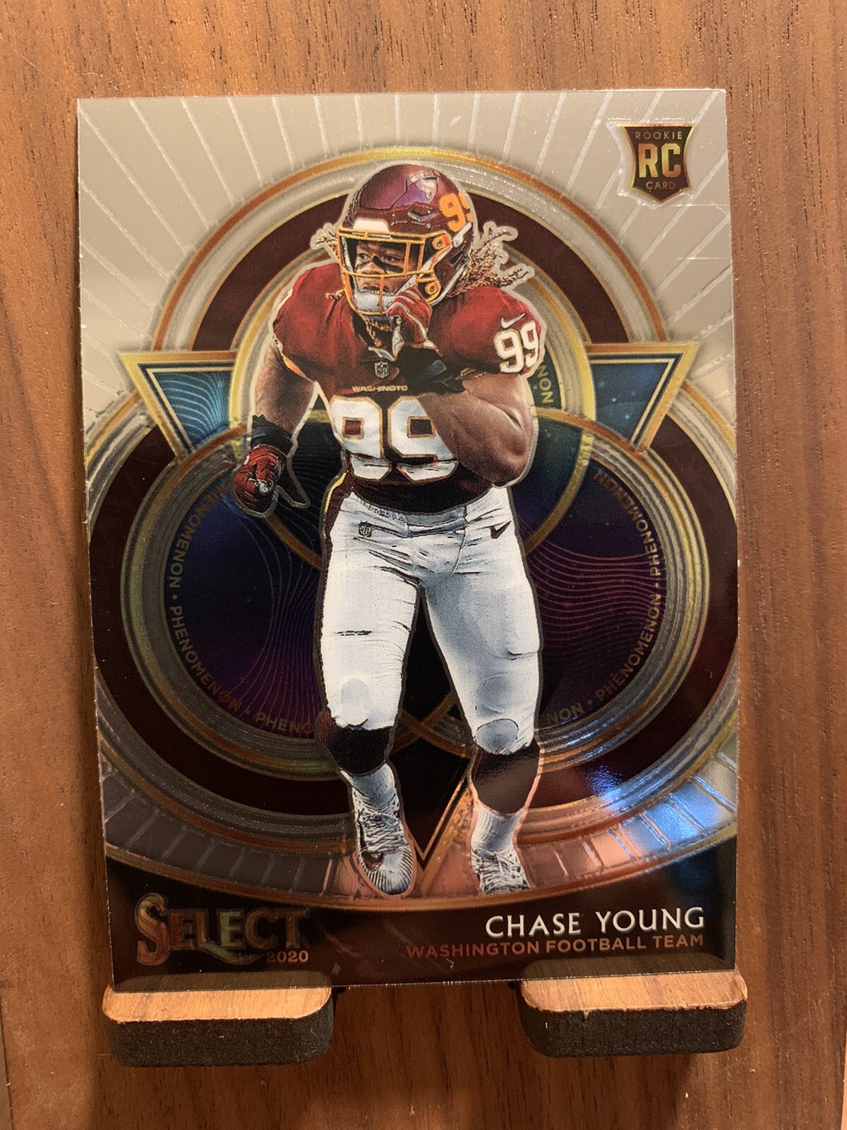 CHASE YOUNG 2020 PANINI SELECT PHENOMENON #P17 ROOKIE