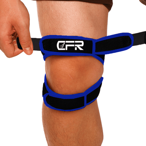 Rodillera CFR Doble Rótula Soporte Rodillera Ajustable Compresión Entrenamiento Protector - Imagen 14 de 21