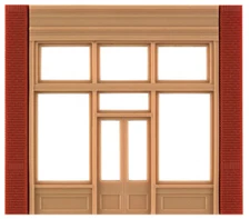 Woodland Scenics Design Preservation Street Level 20th Century Entry ~ HO 30161