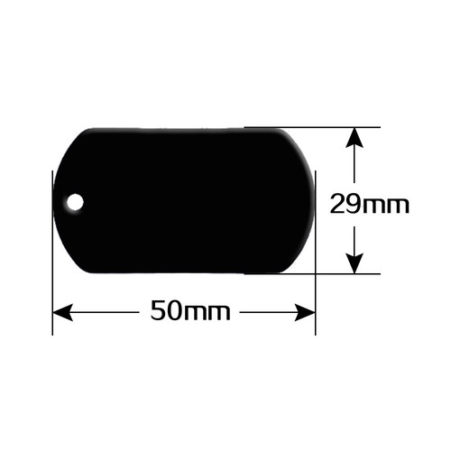 100pcs Wholesale Blank Aluminum Rectangle Dog Tags Custom Engraved Name ID Tag - Picture 3 of 22