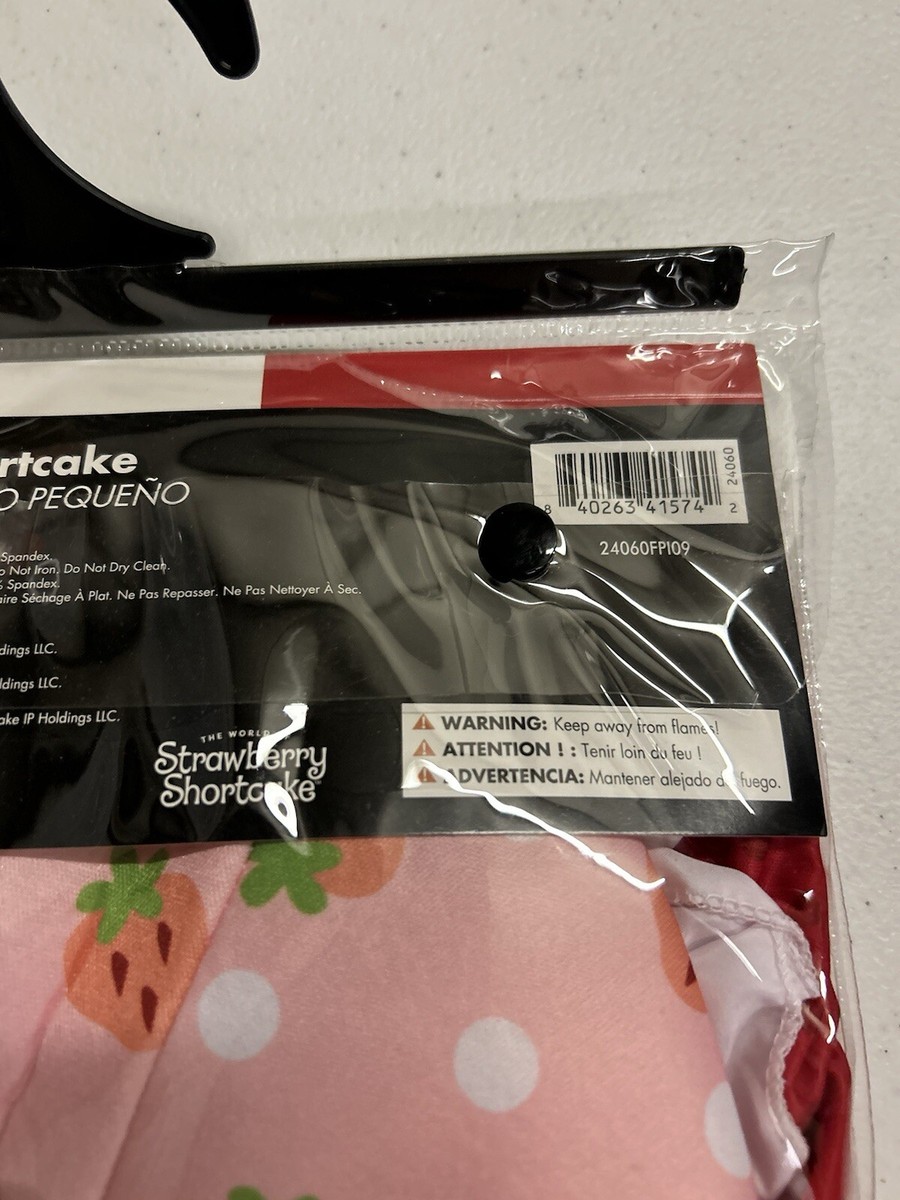 メンテナンス www. Strawberry Shortcake Halloween Costume 2T BRAND NEW Cosplay | eBay