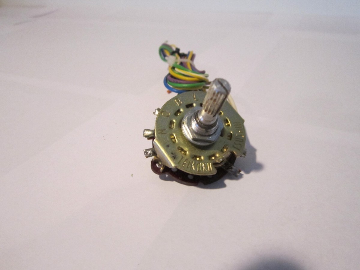 Pioneer SA-7500 ii, 6500 ii; 710, 8100, 6500 Rotary Switch Speaker