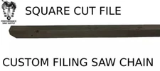 SQUARE CUT FILE FOR FILING CHAINSAW FITS STIHL HUSQVARNA JONSERED REDMAX ECHO