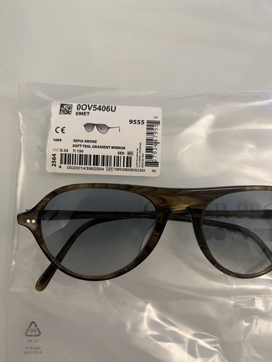 OLIVER PEOPLES EMET 53mm Navigator Optical MSRP$392 | eBay