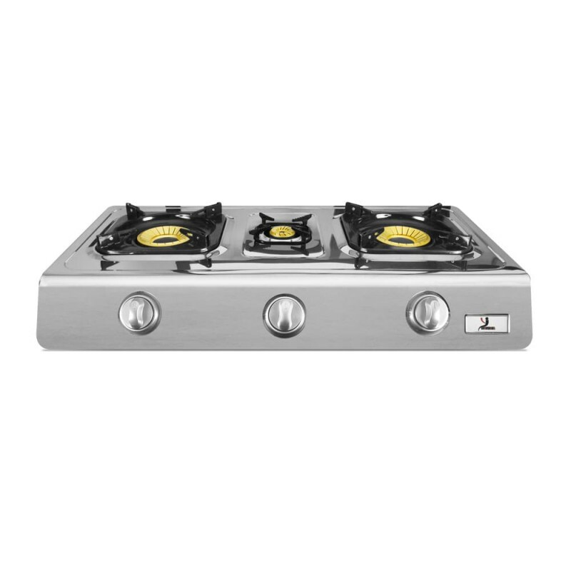 COCINA PORTÁTIL DE GAS 3 FUEGOS
