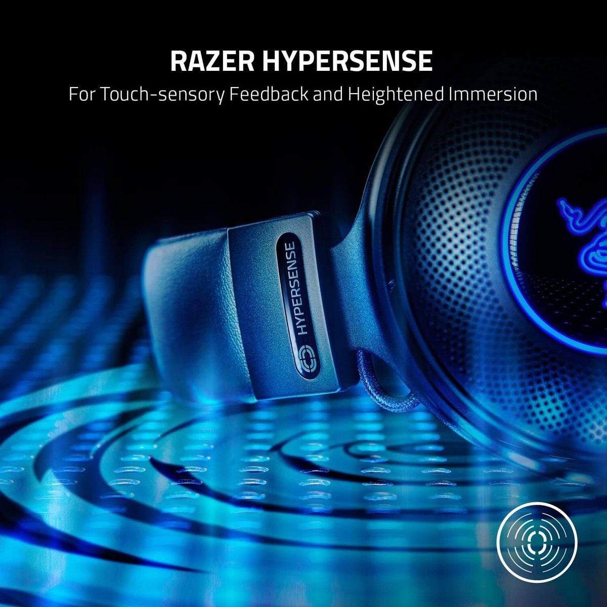 USB Razer Kraken V3 HyperSense Wired Gaming Headset wHaptic