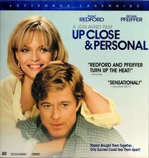 Up Close  Personal Letterbox Laserdisc LD Robert Redford