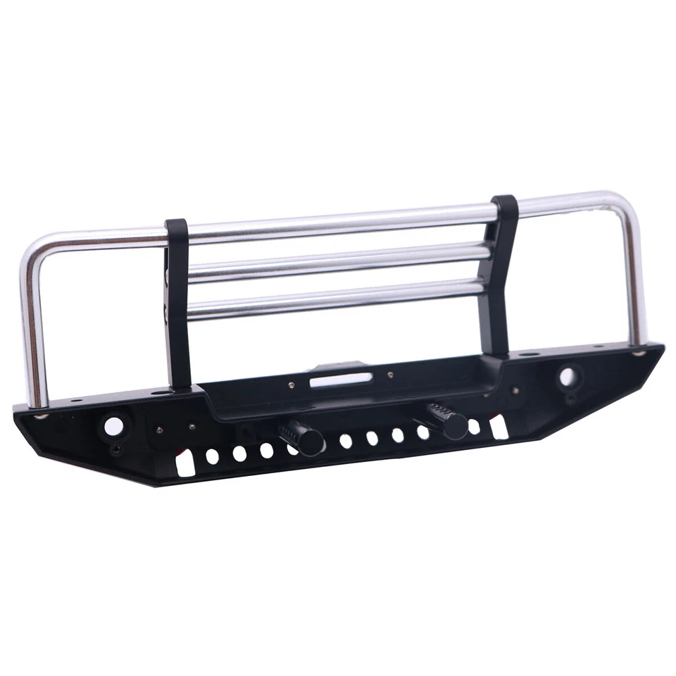 KYX Metal Bull Push Bar Front Bumper for TRX-4 Redcat GEN8 Scout II SCX10 II  - Image 2 of 4
