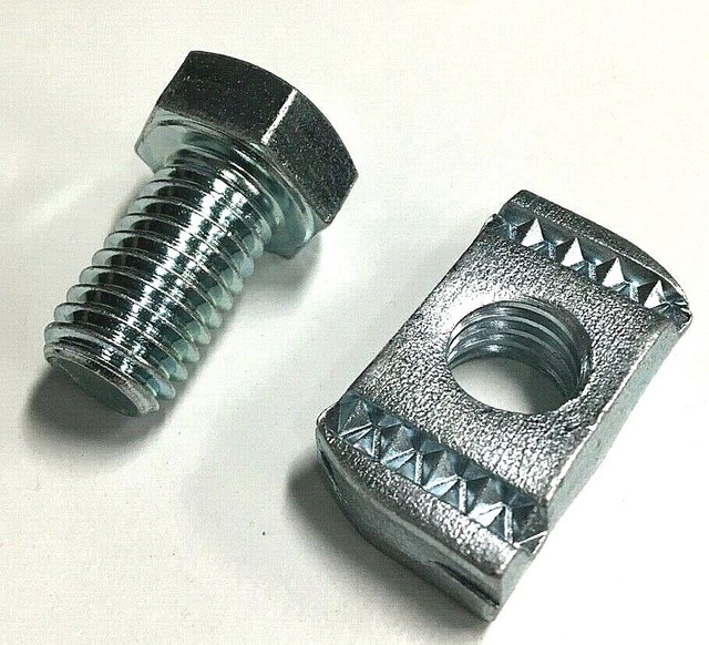 FLEX STRUT CHANNEL NUTS 1/2"13 AND GRADE 5 CAP SCREW 1/213 X 7/8