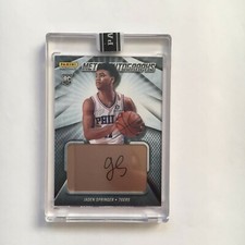 2021-22 PANINI INSTANT METAL ROOKIE AUTOGRAPHS RC JADEN SPRINGER 76'ERS #4 of 5
