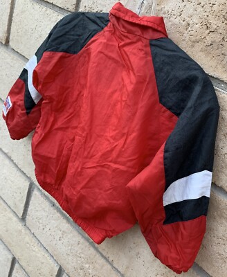 Vintage Chicago Bulls Embroidered Logo Windbreaker Jacket