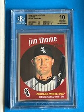 2008 Topps Heritage Chrome /1959 Jim Thome #C150 HOF BGS 10 PRISTINE