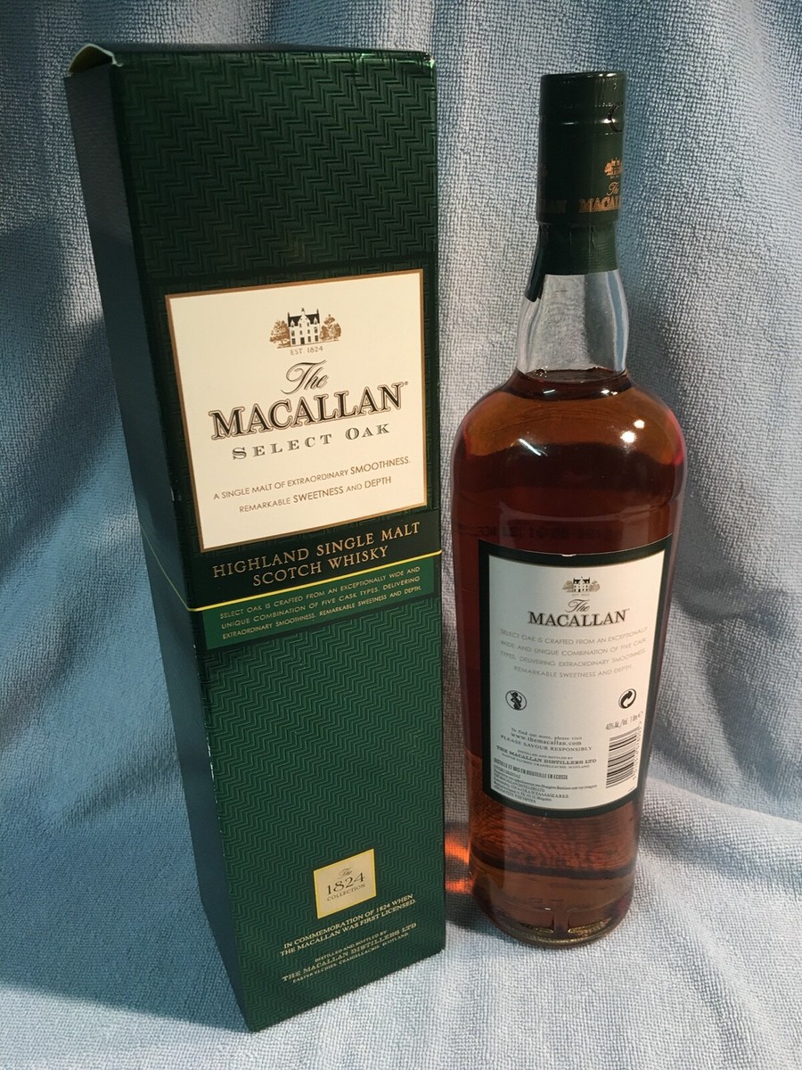 Macallan 1824 Select Oak *1 Liter* Alte Abfüllung ! / Single Malt