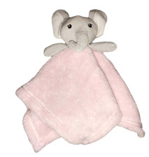 CUTIE PIE Elephant Pink Fleece Security Blank...