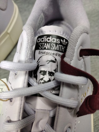 adidas Stan Smith Bonega X Platform Sneaker Sliver Dawn (Purple) Women’s 10 NIB - Picture 9 of 16