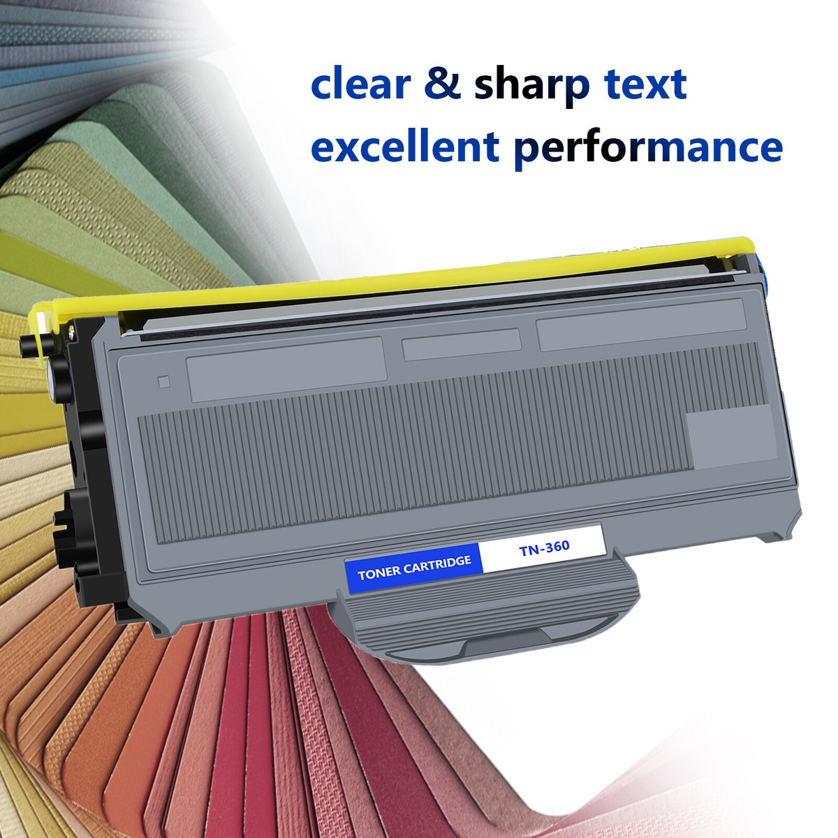 Ricambio Stampante Laser Brother 2 Cartucce Toner TN360 Per Stampanti Brother HL-2140, MFC-7340 E Altri - Alta Resa Tn 1050 Toner