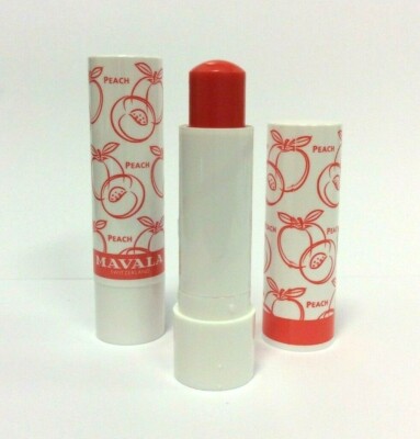MAVALA 4,5g getönter Lippenbalsam Peach Pfirsich Tinted Lip Balm LSF15 Lip Balm