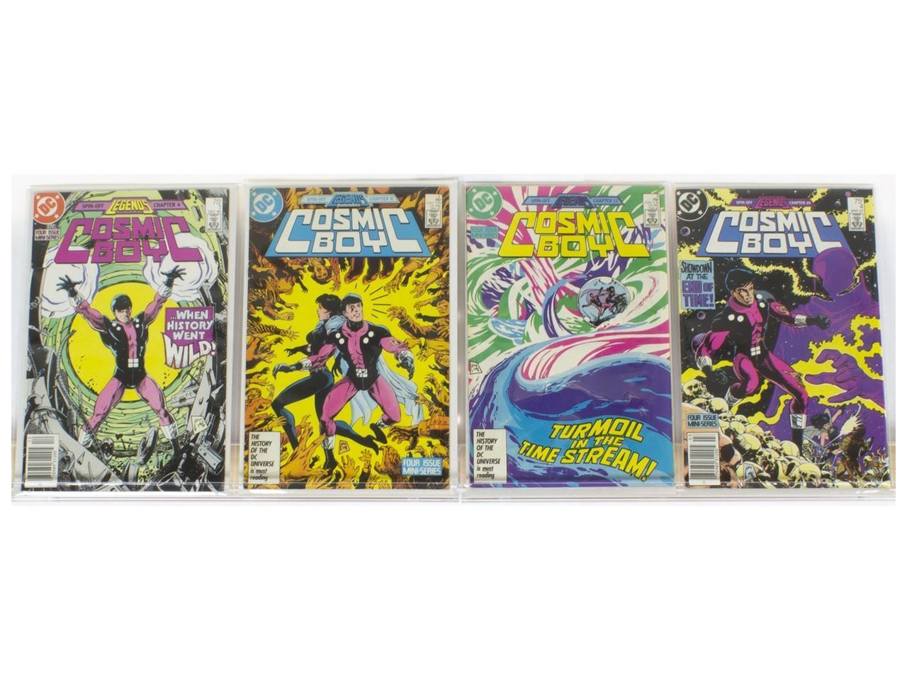 Cosmic Boy 1-4 Complete Set (4 Books) - DC - 1986