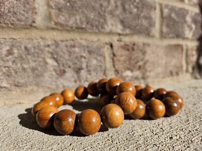 Green Cypress Wooden Bracelets (Bag Included)