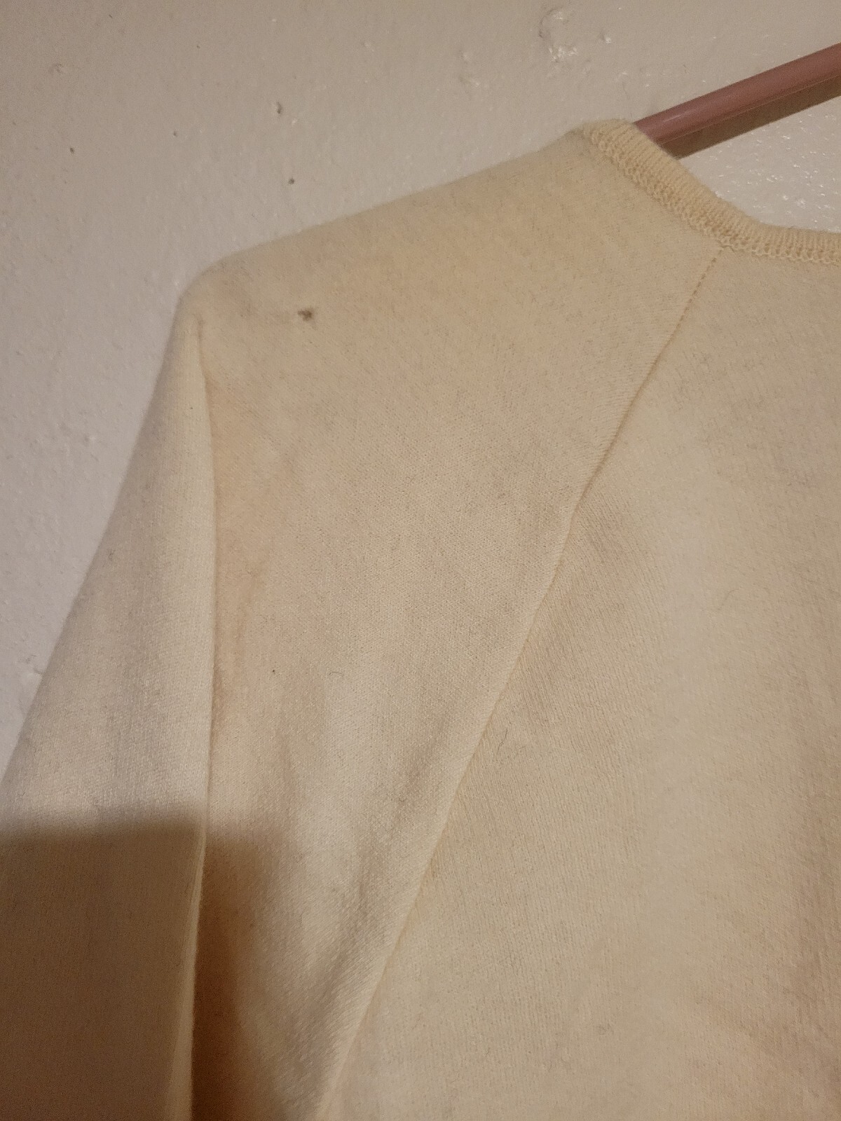 Pendleton V-Neck Light Yellow Sweater - image 3