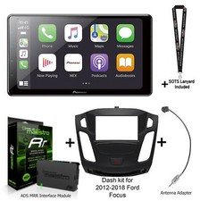 Pioneer Dmh-wc6600nex 9" Multimedia Kit-foc1 For Ford Focus Ads-mrr