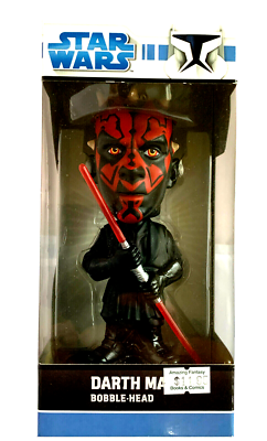 Funko Star Wars Wacky Wobblers Bobble-Head - Darth Maul 2008 MIB