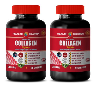 Collagen recovery - COLLAGEN PEPTIDES - Collagen joint flexibility 2 Bottle 180C