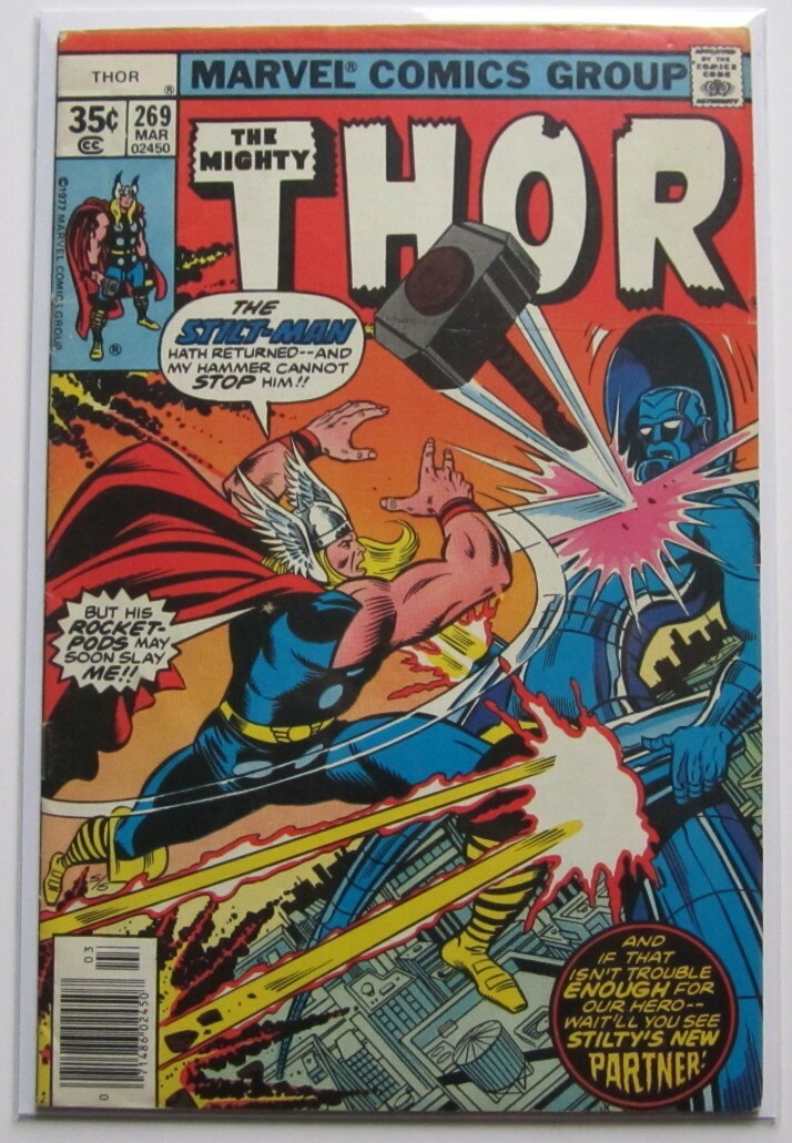 The Mighty Thor - Marvel Comics 1977 - #269 | eBay