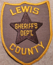 KY Vintage Lewis County Kentucky Sheriff Patch