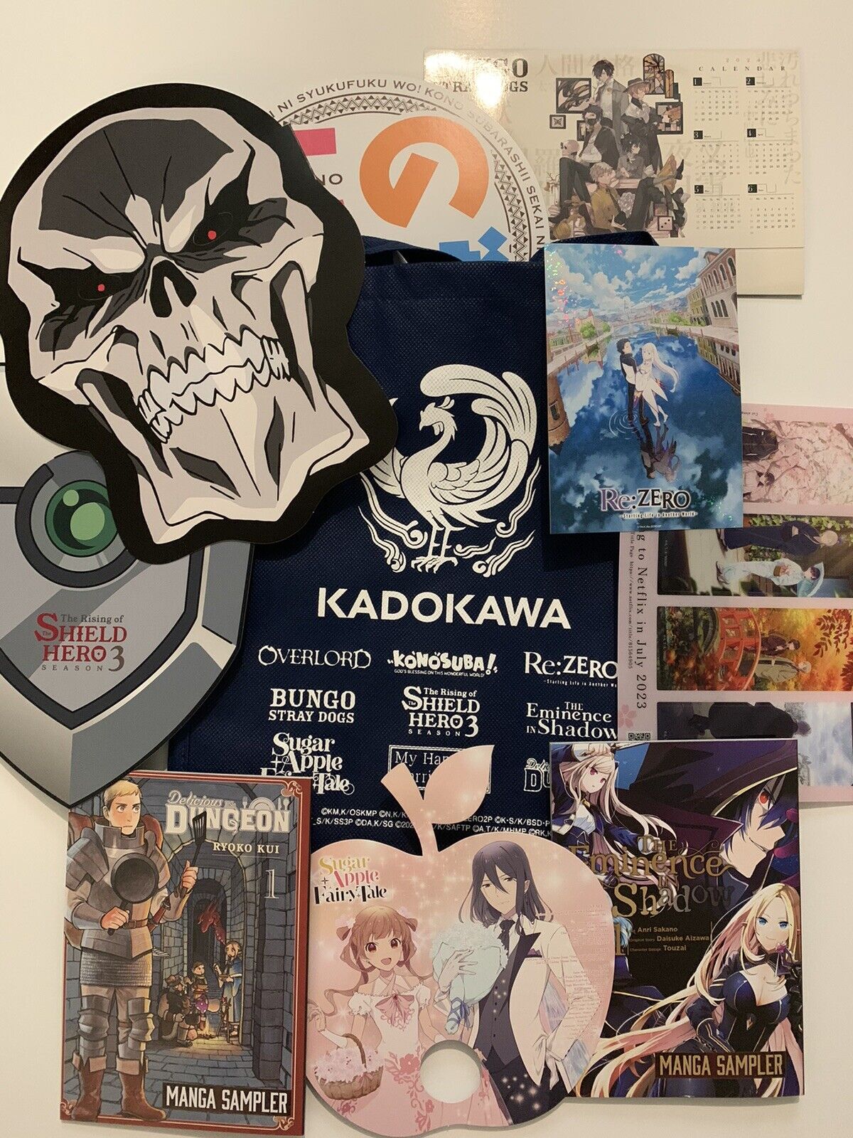 Anime Expo 2022 Crunchyroll swag bag