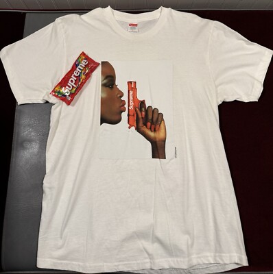 Supreme Water Pistol Tee Large | eBay