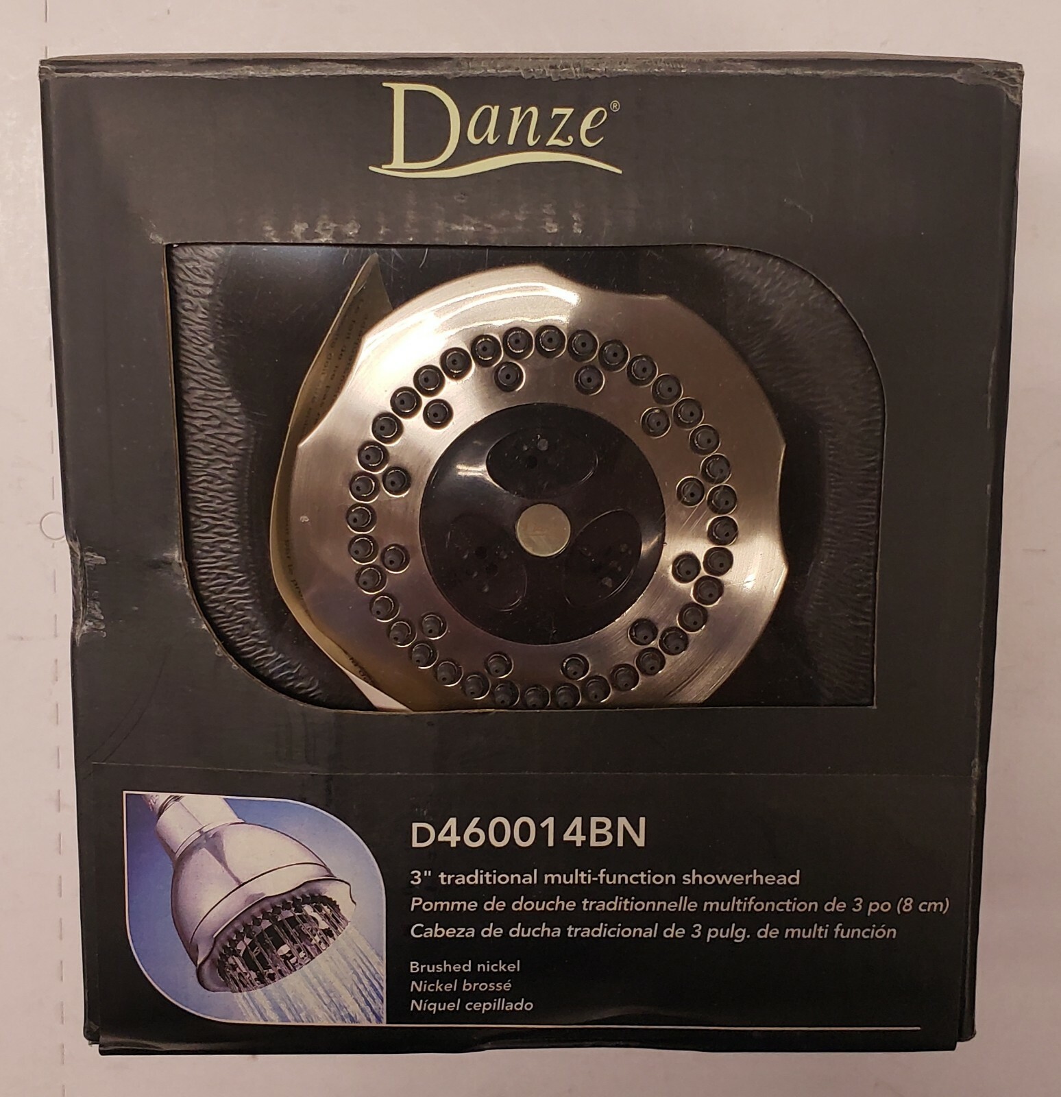 2.5gpm Shower Head Multi Function Spray