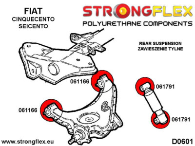 KIT DE BAGUES de suspension complète pour Nissan Patrol GR Y60 Y61 bagues EUR 277,00 - FR