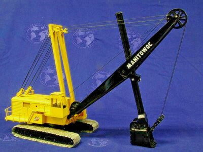 EMD N803 Manitowoc M-4500 Cable Shovel 5.5 Yard - Yellow 1/50 MIB