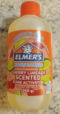 Pack Of 2 Elmer's Glue Slime Activator, Slime Cherry Limeade Scented 8.75oz