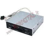 LINQ 3.5 INCH INTERNAL CARD READER IN COMPARTMENT FLOPPY USB PORT MEMORY STICK PRO