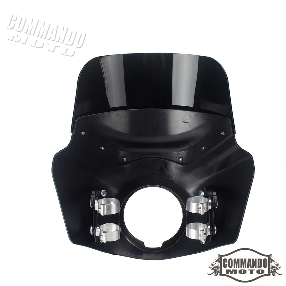 For Harley Softail Street Bob FXBB FXBBS FXLR 2018-2024 Headlight Fairing Kit - Image 3 of 4