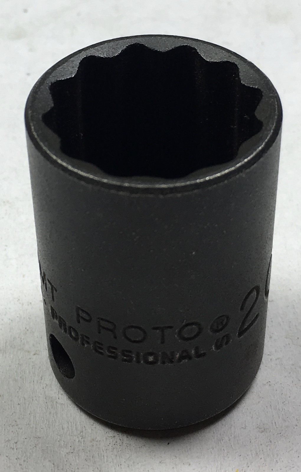 PROTO Professional 7420MT- 20mm Metric Double Hex Socket 1/2" Drive Proto Tools