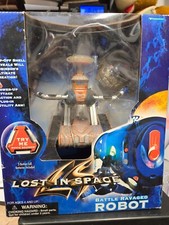 1997 Lost In Space Battle Ravaged Robot Action Figure Sealed Box
