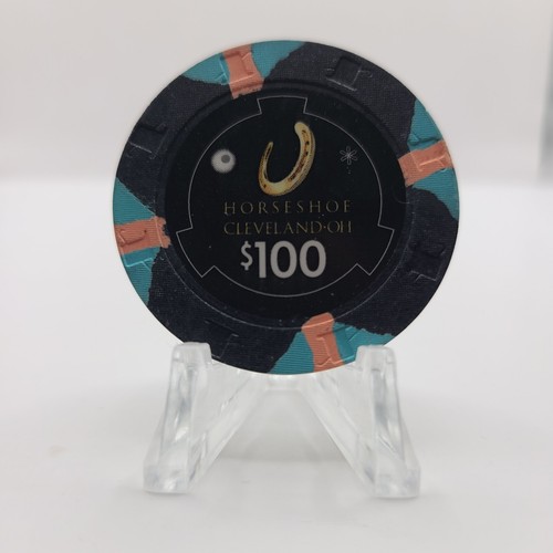 Horseshoe Casino Cleveland Ohio 2012 "UNCIRCULATED" $100 Chip - Picture 1 of 3