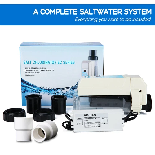 Sistema Clorinatore Sale EC20 | Uscita CL 20g | Generatore Cloro Elettronico - Foto 12 di 14