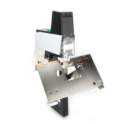 AC 110V Electric Auto Rapid 106 Stapler Flat & Saddle Binder Machine W/ Pedal