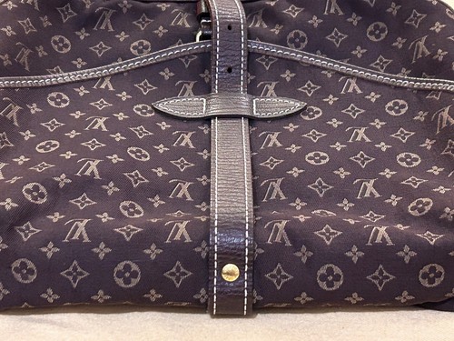 Louis Vuitton Saumur 30 Mini Lin marrón | Bolso bandolera vintage | ¡Excelente estado! - Imagen 19 de 24