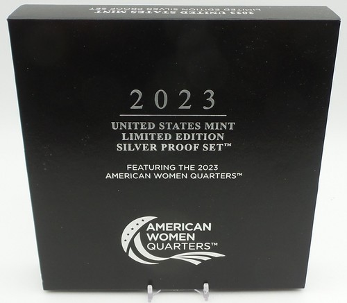 2023 US Mint Limited Edition Silver Proof Set American Women Quarters - F132 - 第 1/24 張圖片